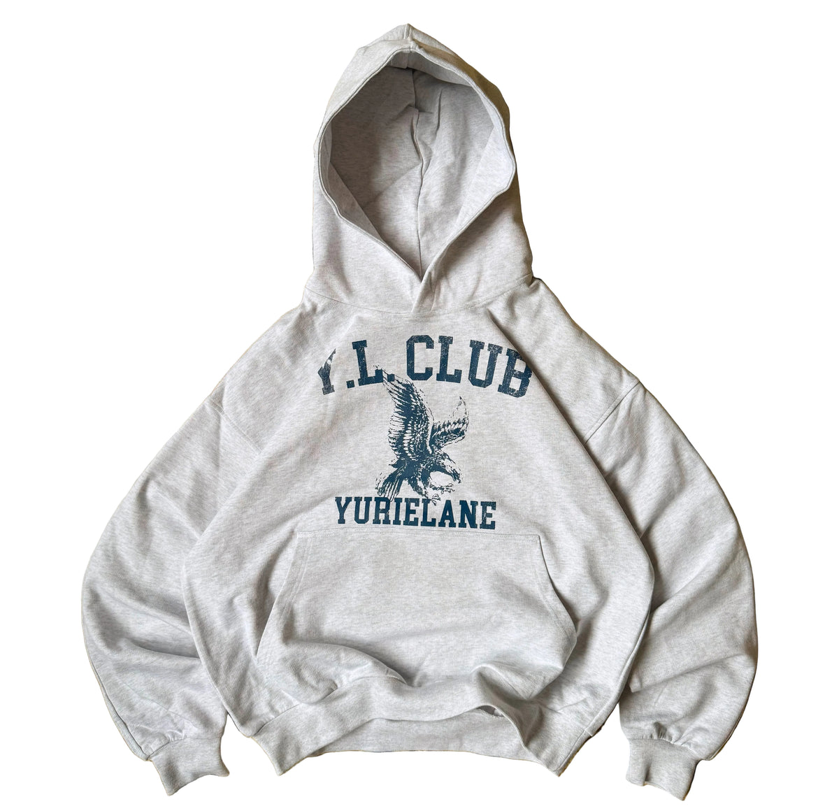 HEATHER GREY HOODIE